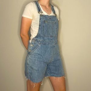 Gap denim overalls